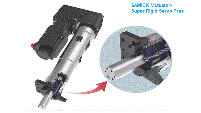سرو اکچویتور خطی سری Mctuator P محصول SAMICK