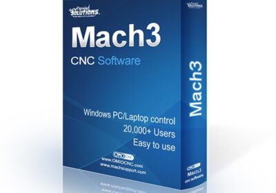 بررسی نرم افزار mach3 در کنترل دستگاه cnc